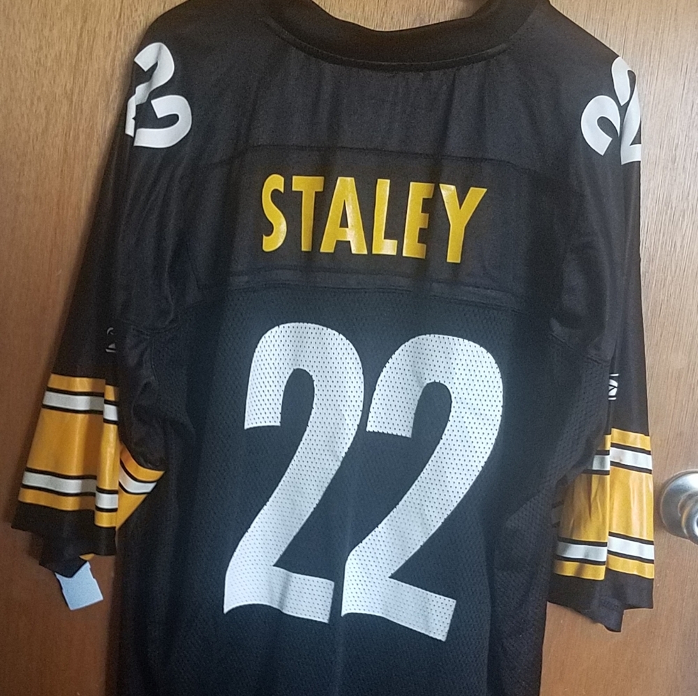 Vintage Steelers 22 Staley Jersey XXL